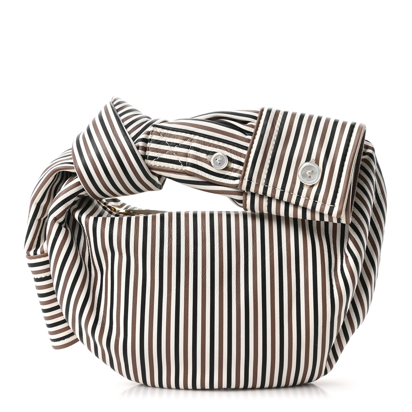 Nappa Print Shirt Effect Mini Jodie Camel Black White