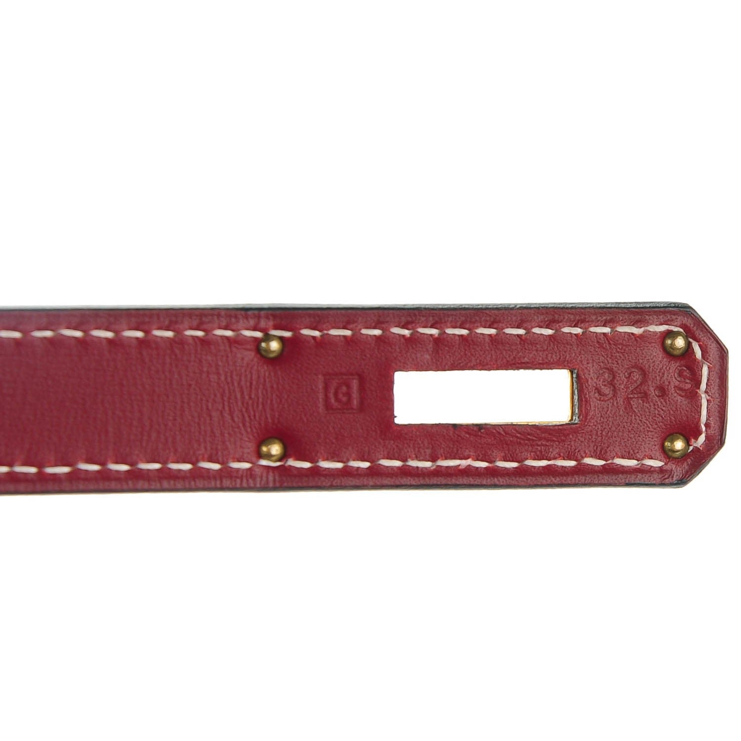 Hermes Box Kelly Sellier 32 Rouge H 13 of 26