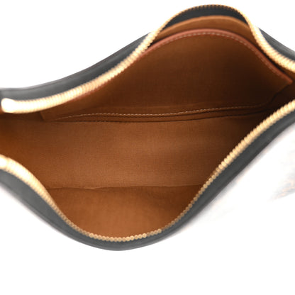 Celine Triomphe Canvas Calfskin Ava Shoulder Bag Tan 4 of 9