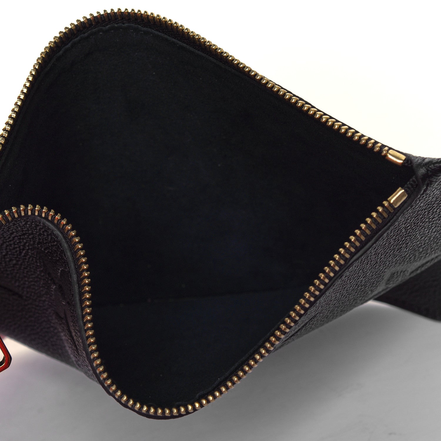 Louis Vuitton Empreinte Monogram Giant Neverfull MM Pochette Black 4 of 4