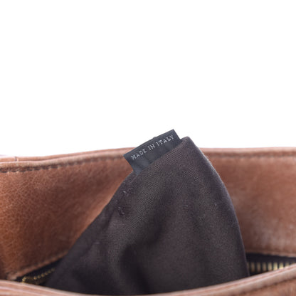 Miu Miu Vitello Lux Mini Bow Bag Brown 7 of 14