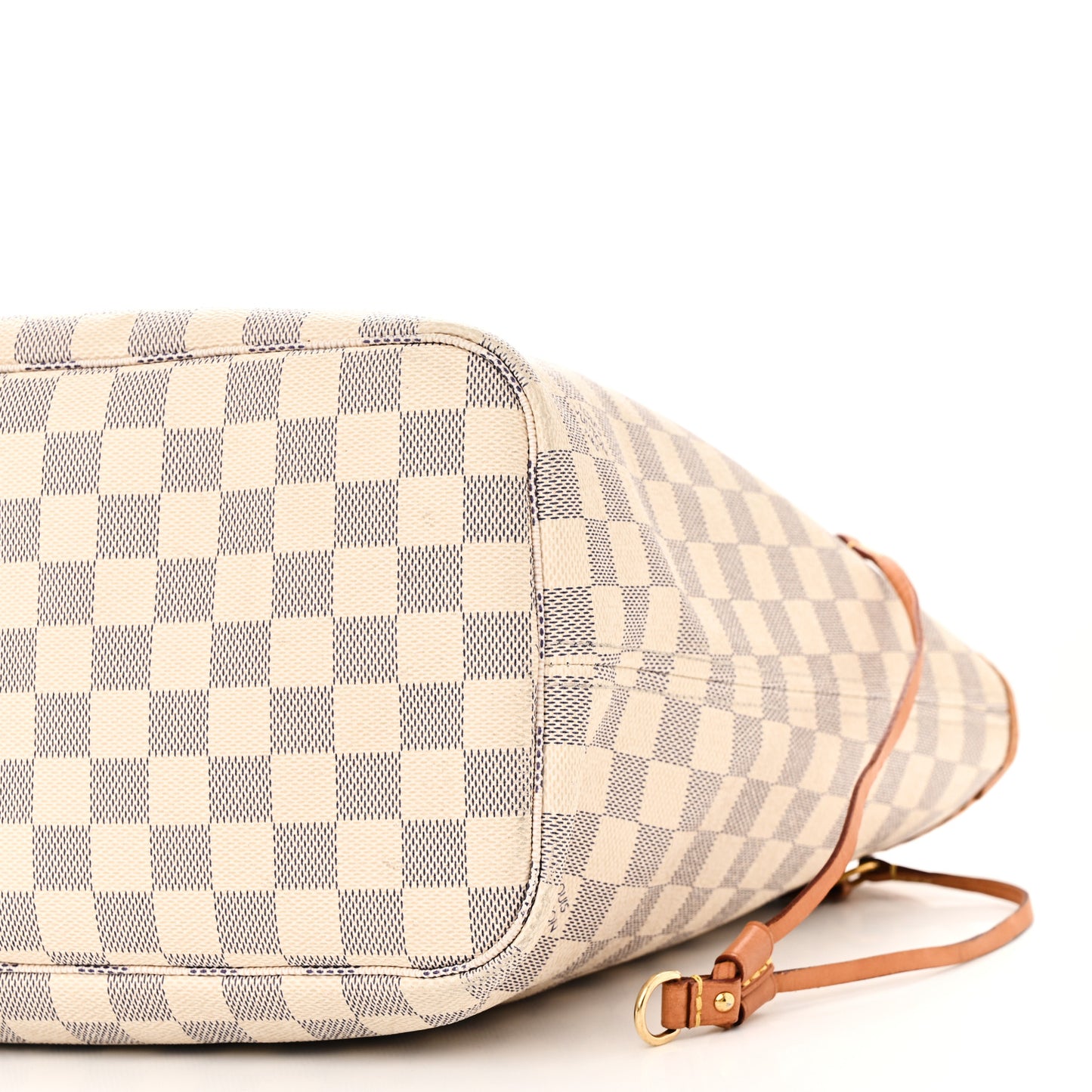 Damier Azur Neo Neverfull MM Rose Ballerine
