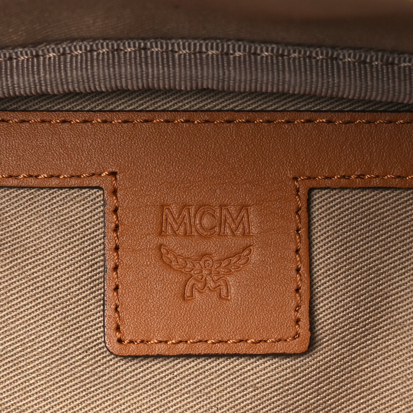 Visetos Small Fusten Belt Bag Cognac