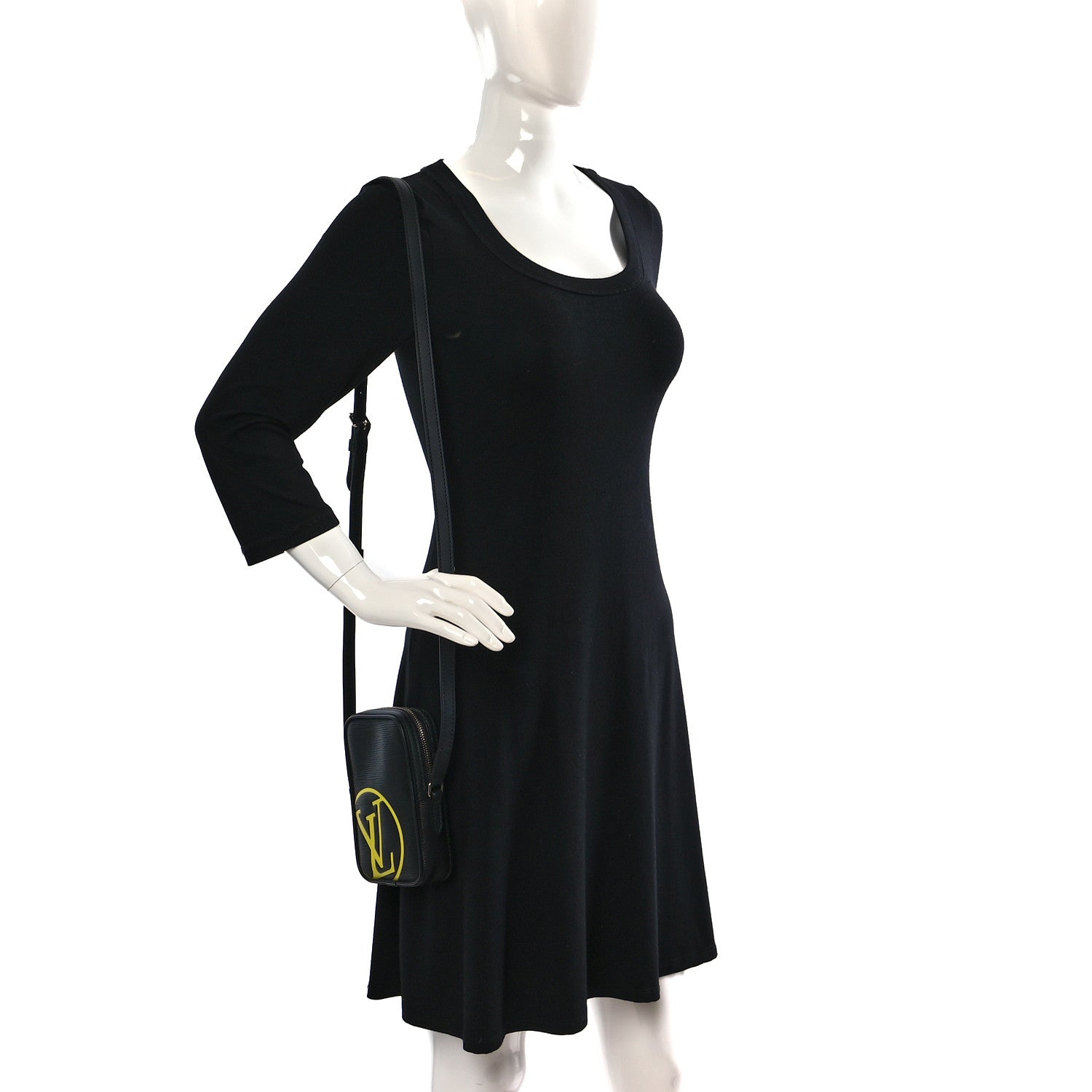 Louis Vuitton Epi Danube Slim PPM Black 2 of 11