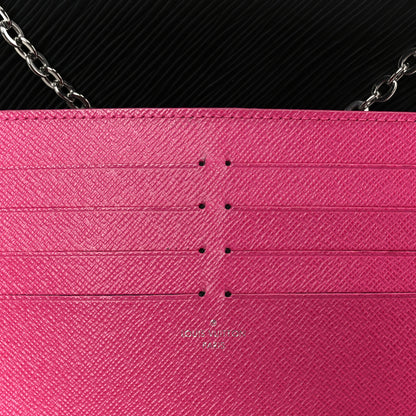 Louis Vuitton Epi Pochette Felicie Black Hot Pink 10 of 15