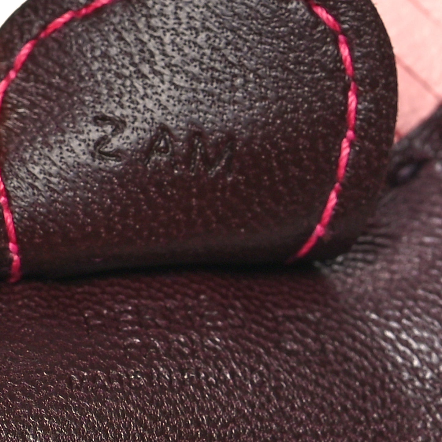 Milo Lambskin Matte Alligator Touch Grigri Rodeo Horse Bag Charm PM Rouge Sellier FRAMBOISE Rose Sakura