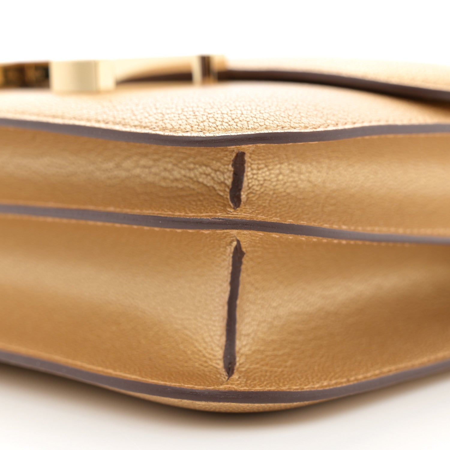 Hermes Metallic Chevre Chamkilight Constance 18 Doré 10 of 11