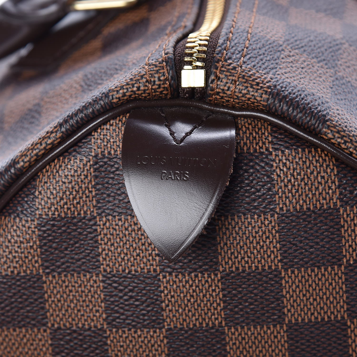 Louis Vuitton Damier Ebene Speedy 30 6 of 9