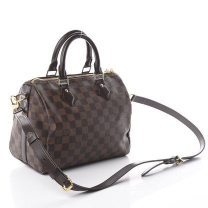 Louis Vuitton Damier Ebene Speedy Bandouliere 25 2 of 9