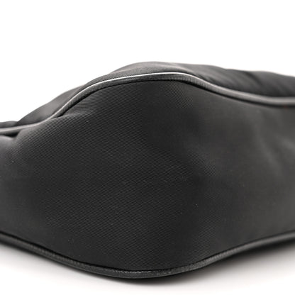 Prada Nylon Re-Edition 2005 Shoulder Bag Black 10 of 12