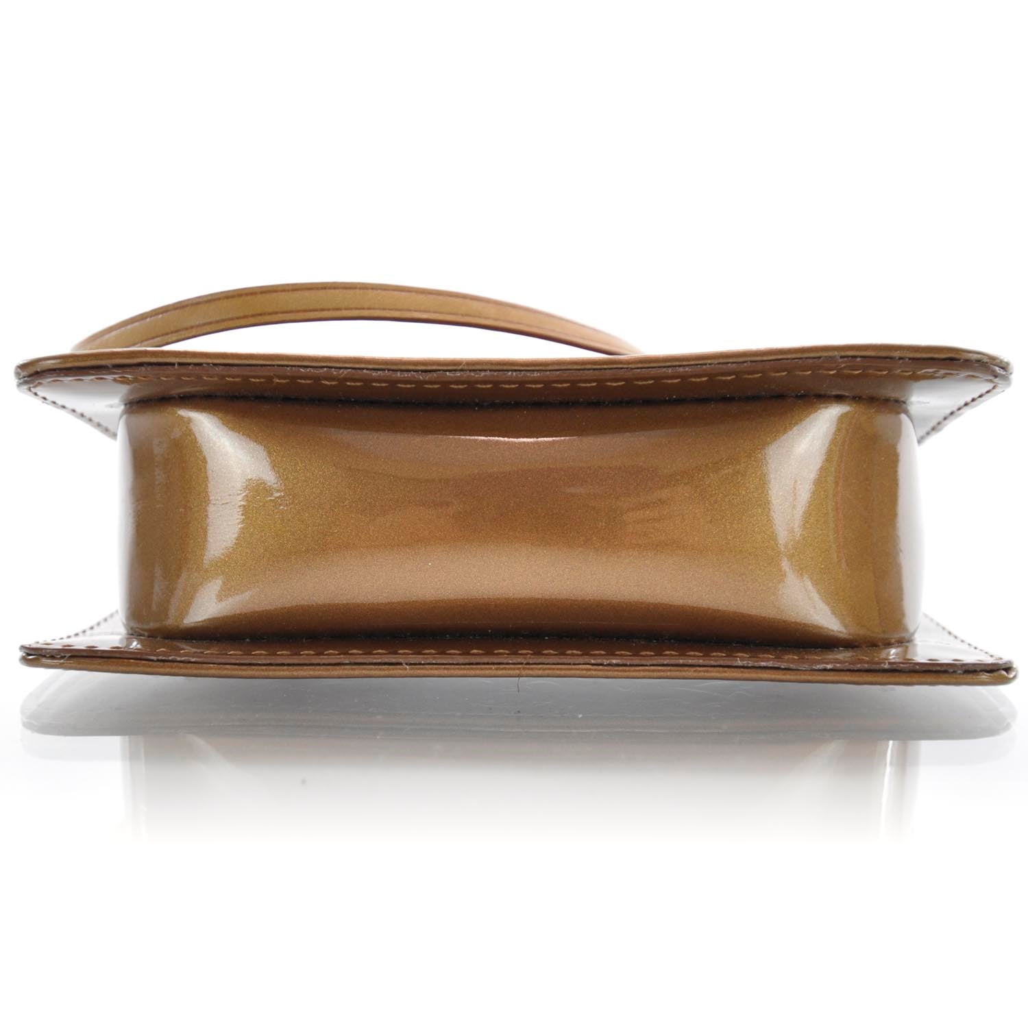 Louis Vuitton Vernis Mott Bronze 6 of 9