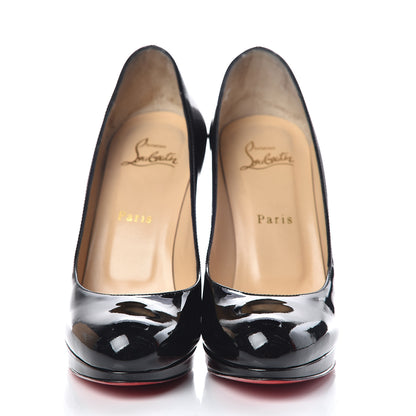 Christian Louboutin Patent New Simple 120 Pumps 37.5 Black 2 of 14