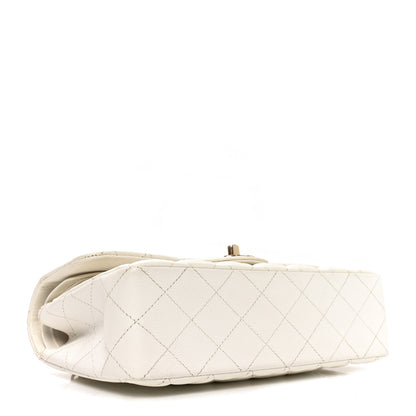 Chanel Caviar Quilted Small Double Flap White 3 of 10