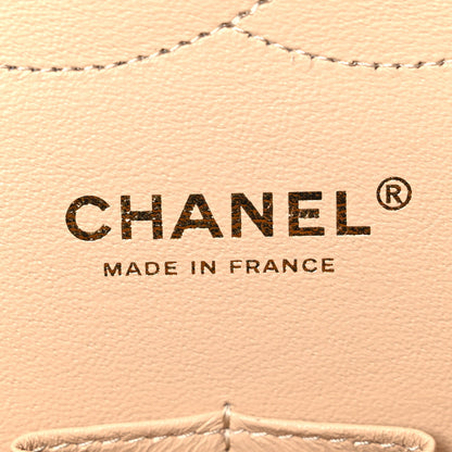Chanel Caviar Quilted Jumbo Double Flap Beige 10 of 21