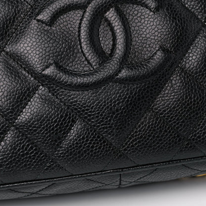 Chanel Caviar Quilted CC Camera Case Black 17 of 20
