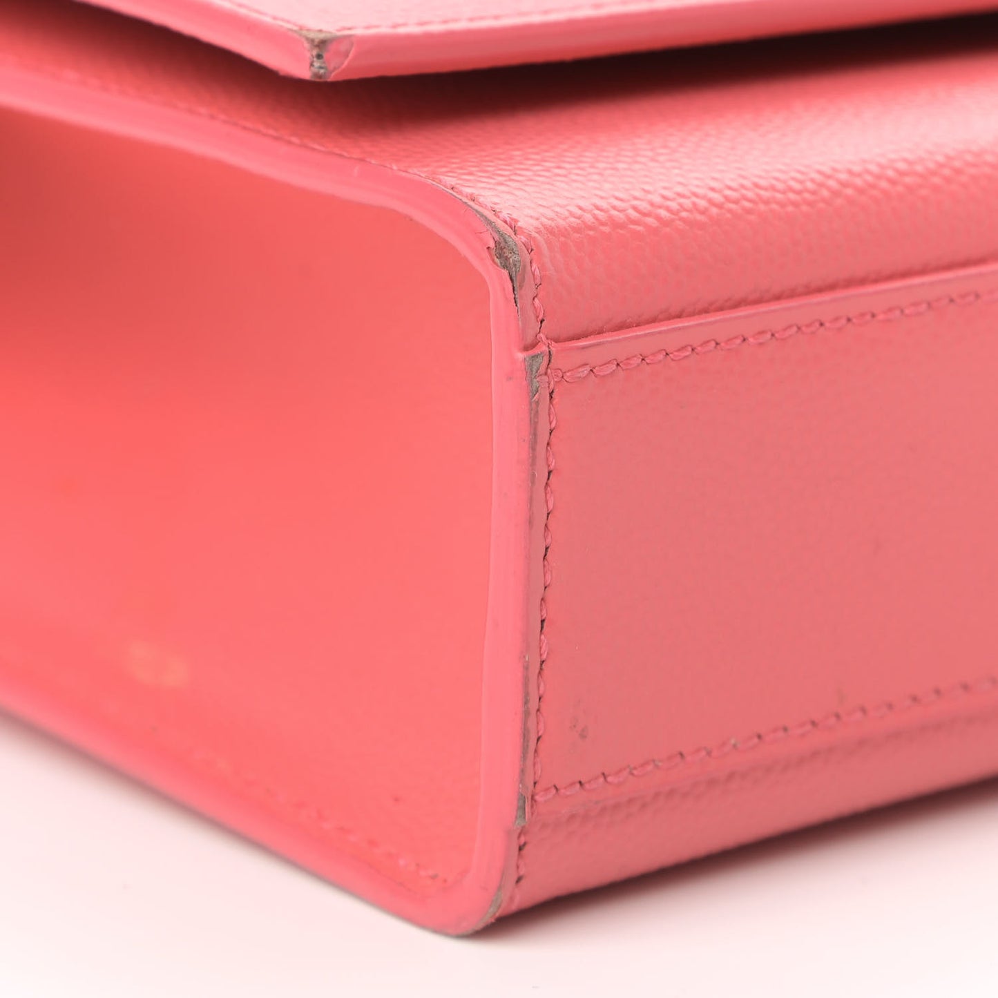 Grain De Poudre Medium Classic Monogram Kate Satchel Rose Clair