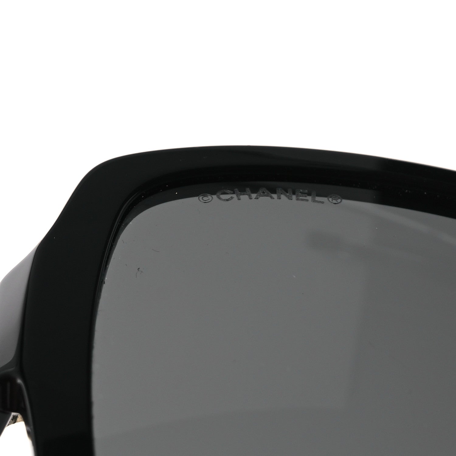 Chanel Acetate Square Sunglasses 5408-A Black 7 of 8