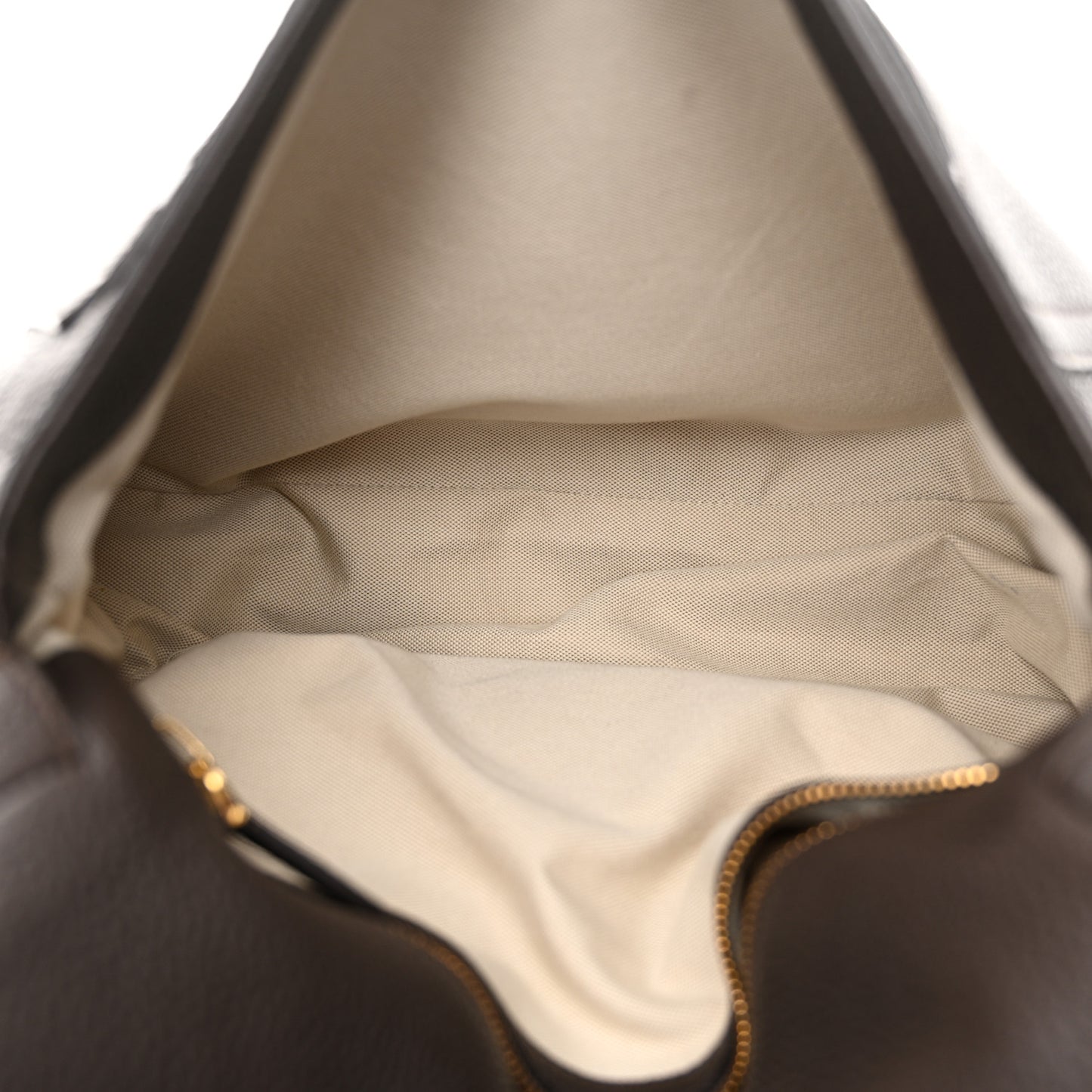 Pebbled Calfskin Large Jennifer Dark Brown