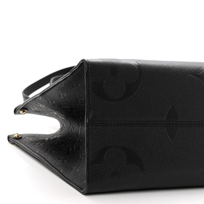 Louis Vuitton Empreinte Monogram Giant Onthego MM Black 8 of 9