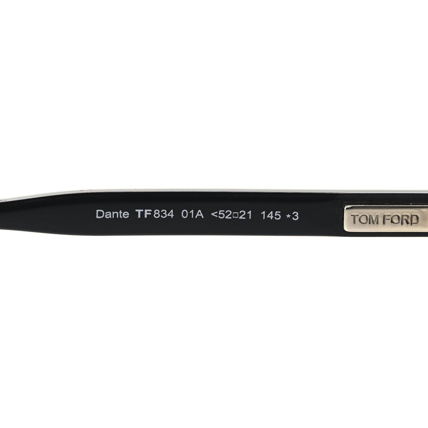 Dante Sunglasses TF834 Black