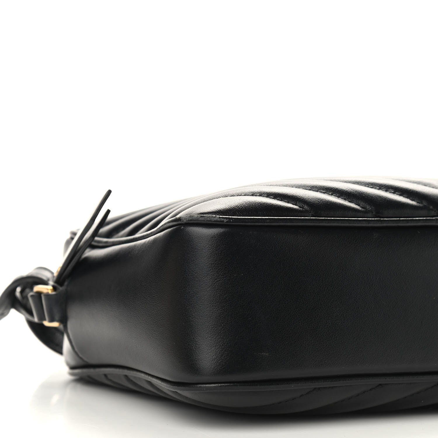 Saint Laurent Calfskin Matelasse Monogram Lou Camera Bag Black 12 of 13