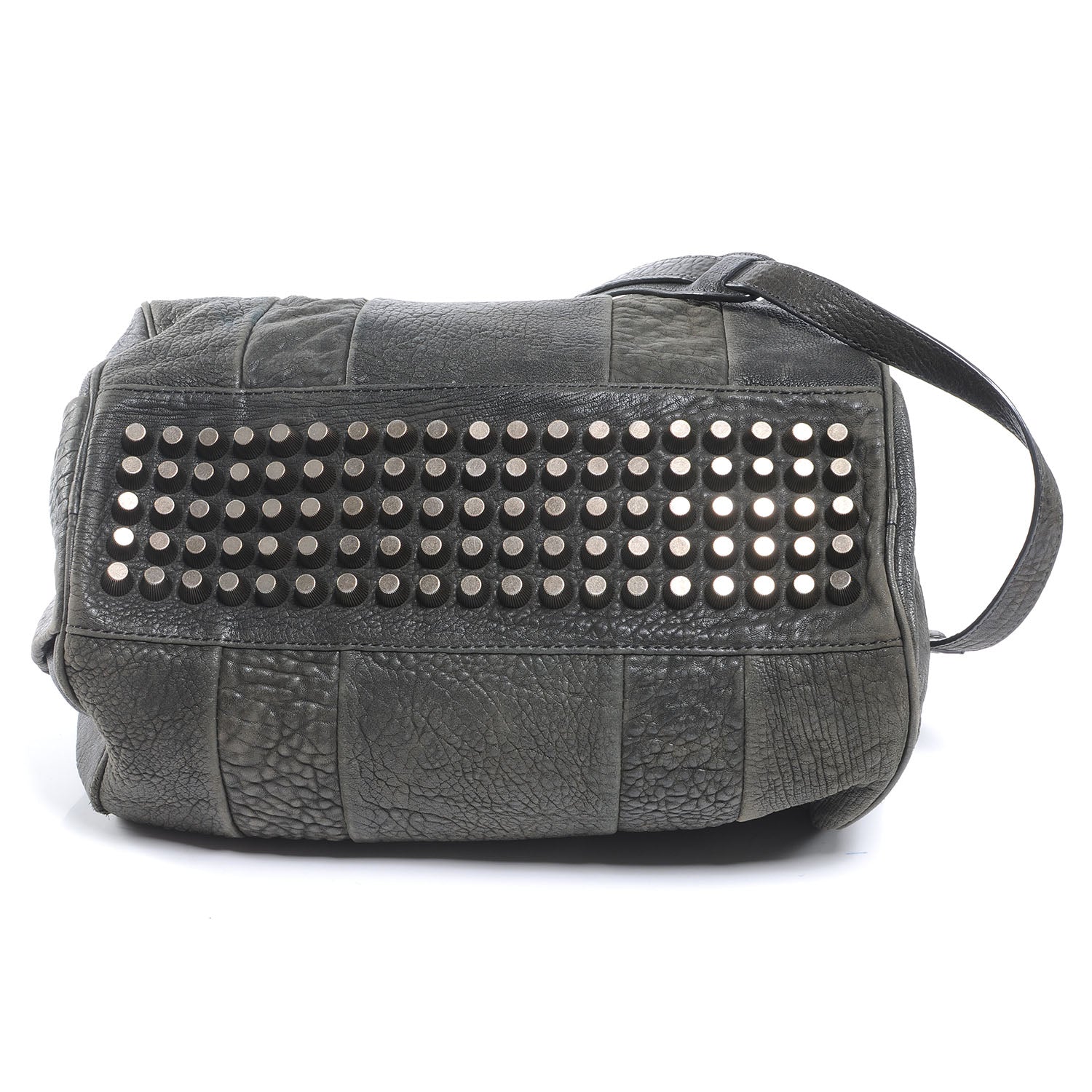 Alexander Wang Leather Rocco Duffel Grey 4 of 6