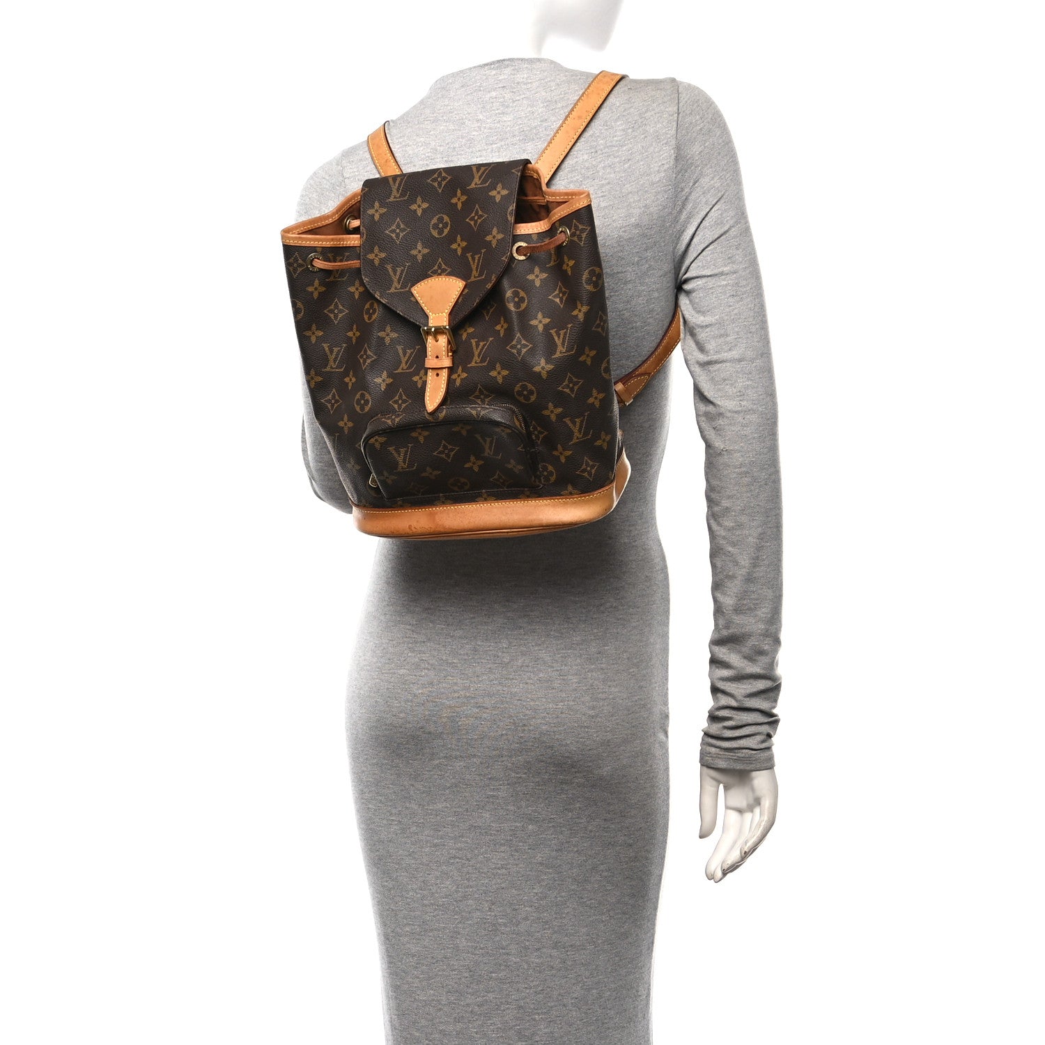 Louis Vuitton Monogram Montsouris MM Backpack 3 of 10