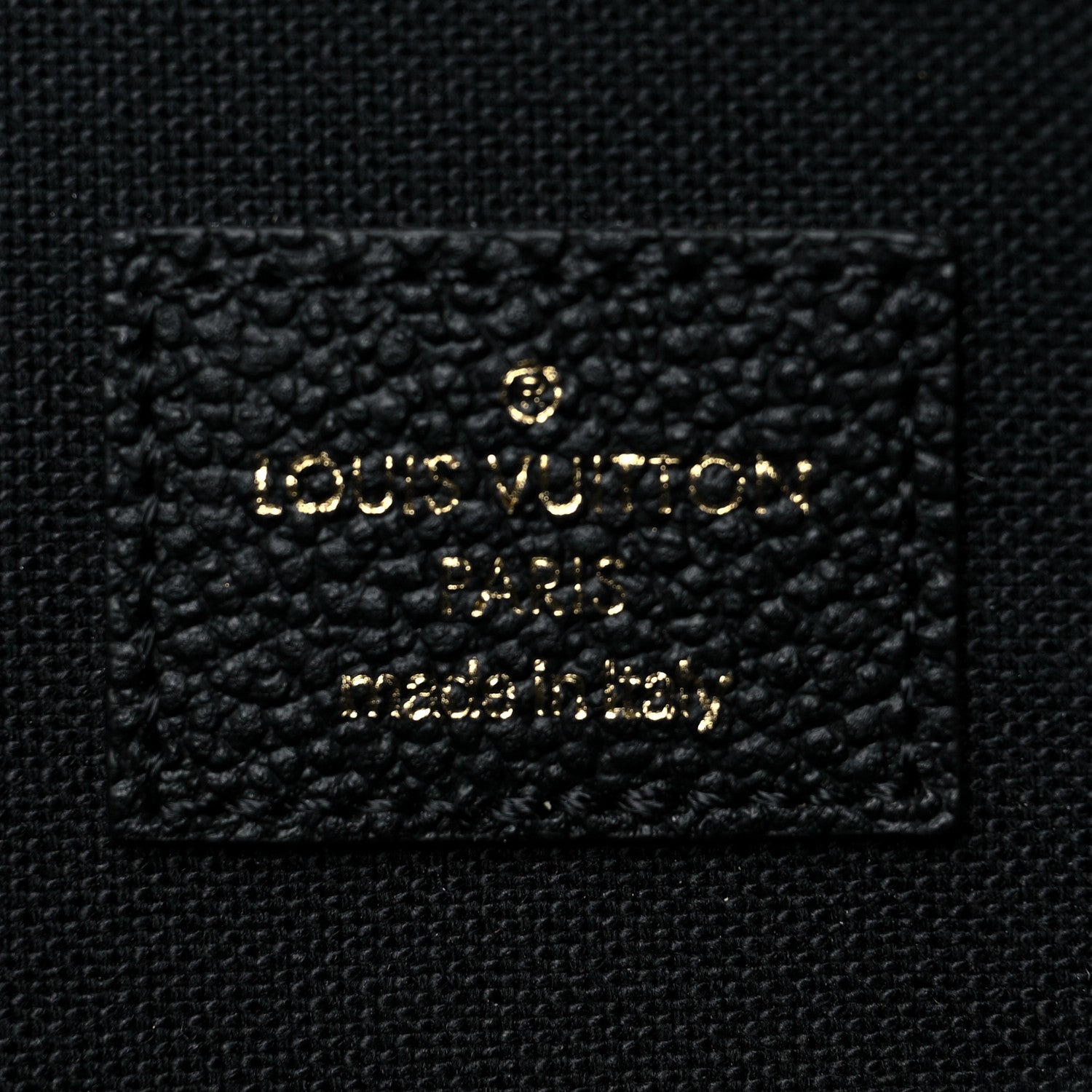 Louis Vuitton Empreinte Pochette Felicie Chain Wallet Black 6 of 10