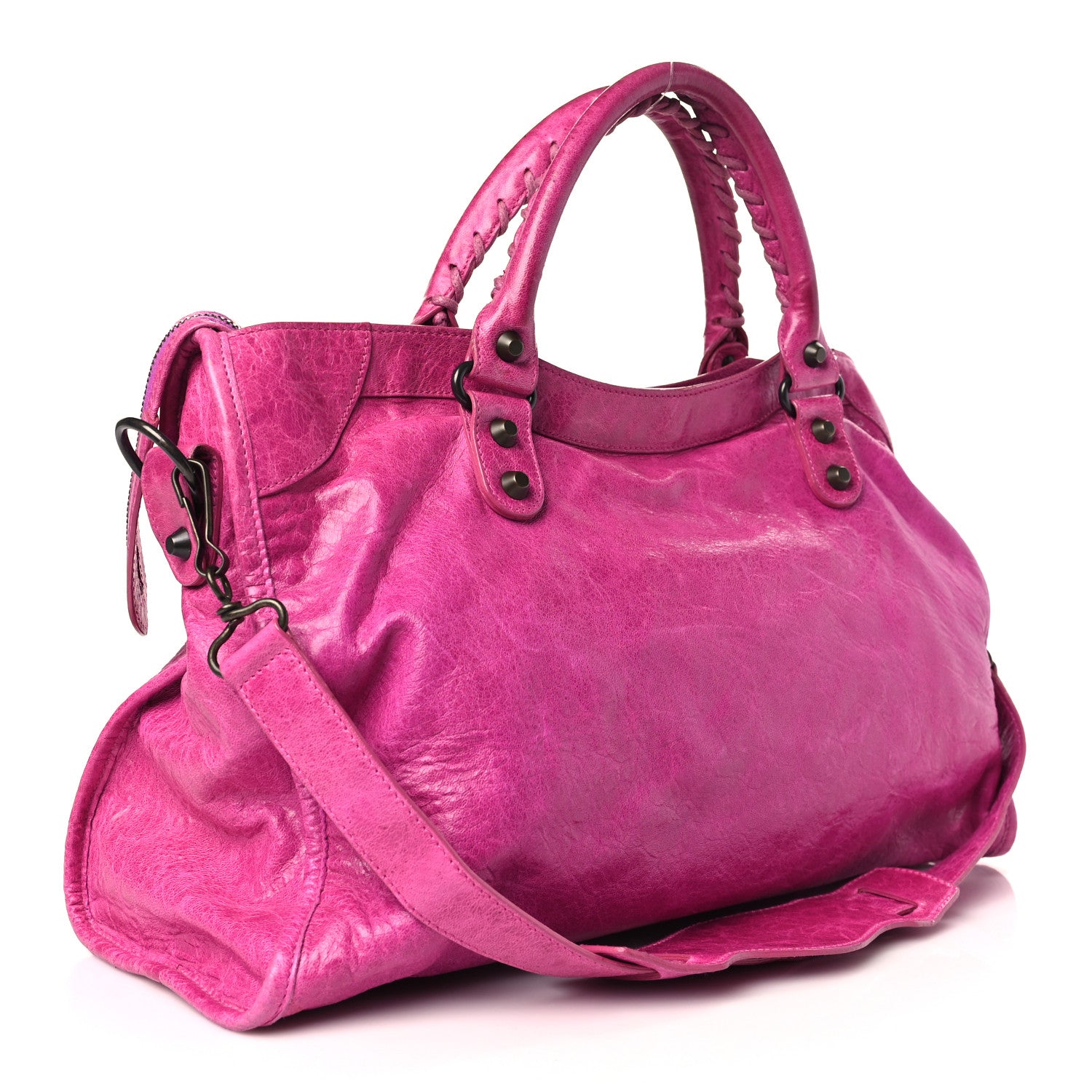 Balenciaga Agneau Classic Hardware City Amethyst 3 of 9