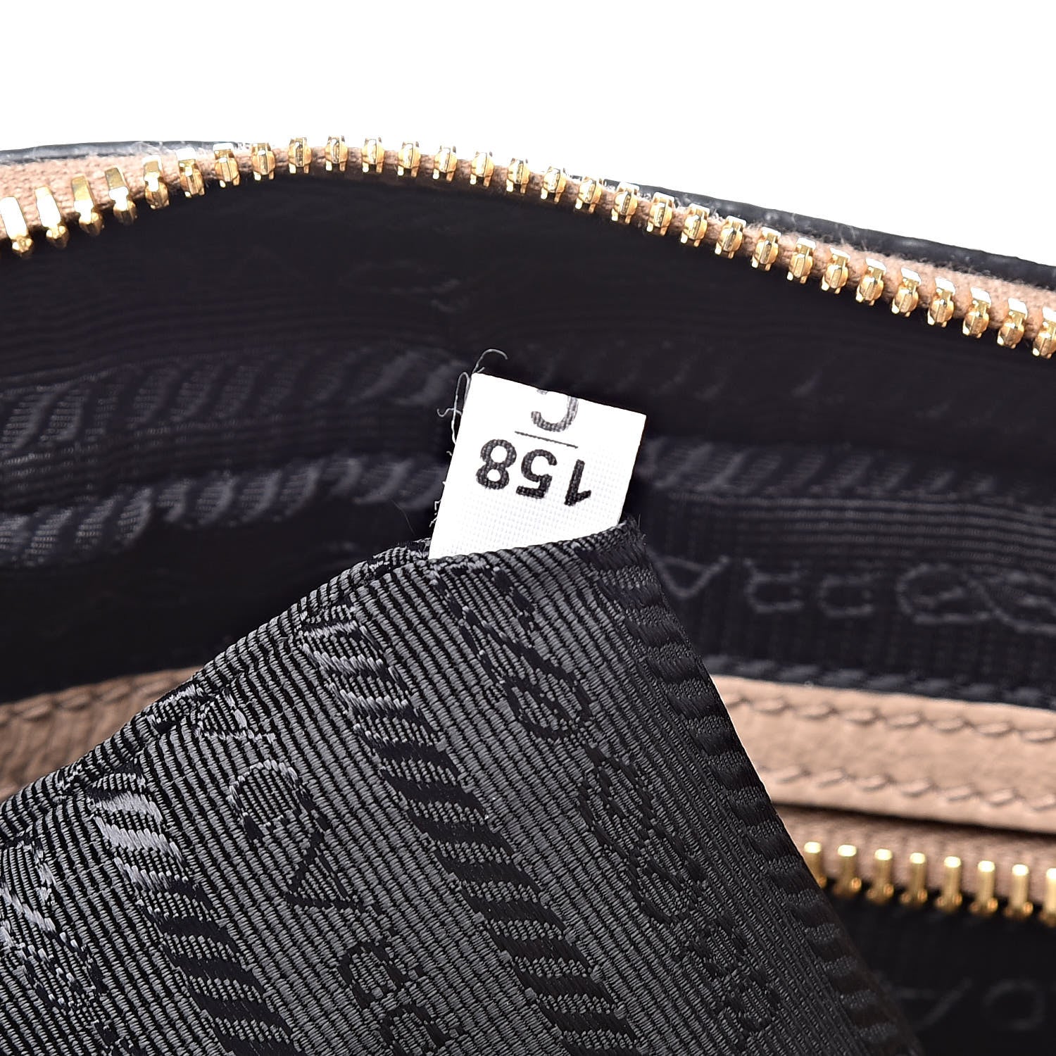 Prada Glace Calfskin Embossed Logo Crossbody Cammeo 7 of 9