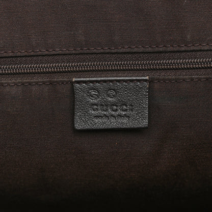 Gucci Metallic Monogram XL Shopper Tote Black 7 of 16