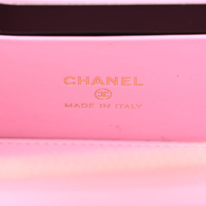 Chanel Caviar Quilted Top Handle Pocket Vanity Case Lilac 6 of 14