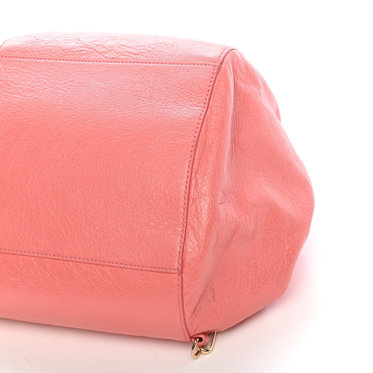 Balenciaga Agneau Giant 12 Gold Hardware Traveler Convertible Backpack Rose Azalee 9 of 9