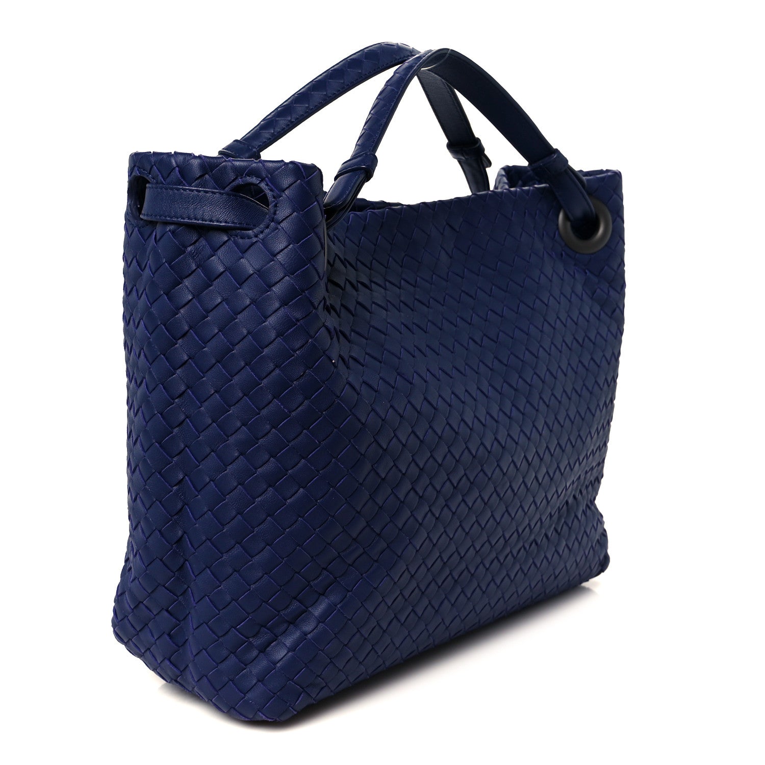 Bottega Veneta Nappa Intrecciato Medium Garda Bag Pacific 4 of 12