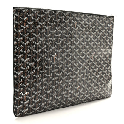 Goyard Goyardine Senat Pochette GM Black 3 of 6