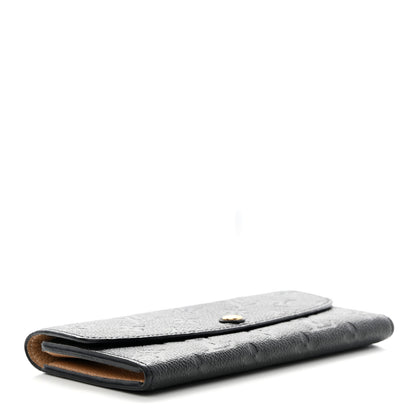Louis Vuitton Empreinte Emilie Wallet Black Dune 4 of 12