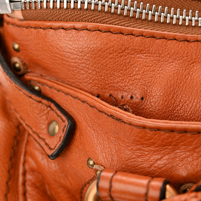 Chloe Calfskin Medium Paddington Satchel Tan 13 of 14