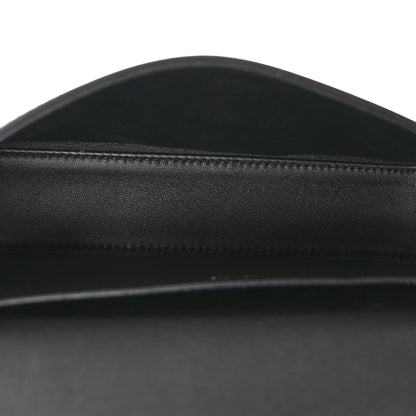 Celine Shiny Calfskin Triomphe Shoulder Bag Black 5 of 11