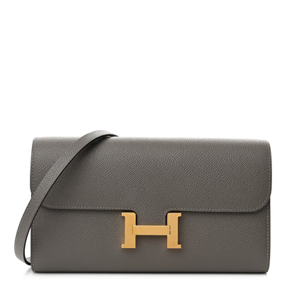 Hermes Epsom Constance Long To Go Wallet Gris Meyer 1 of 13