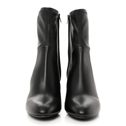 Louis Vuitton Calfskin Uniformes Silhouette Ankle Boots 37.5 Black 2 of 9