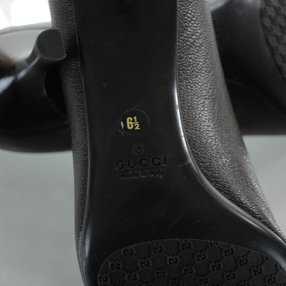 Gucci Leather Kitten Heels 6.5 Brown 5 of 5
