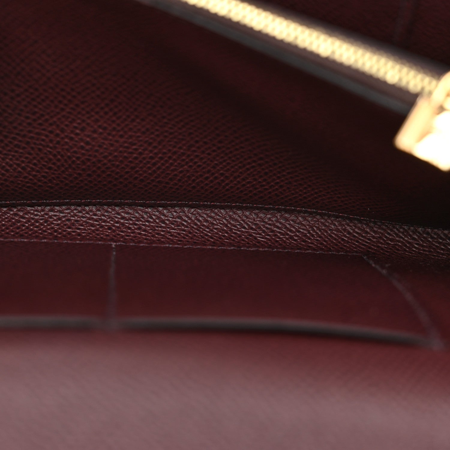 Hermes Epsom Kelly Wallet To Go Rouge Sellier 5 of 10