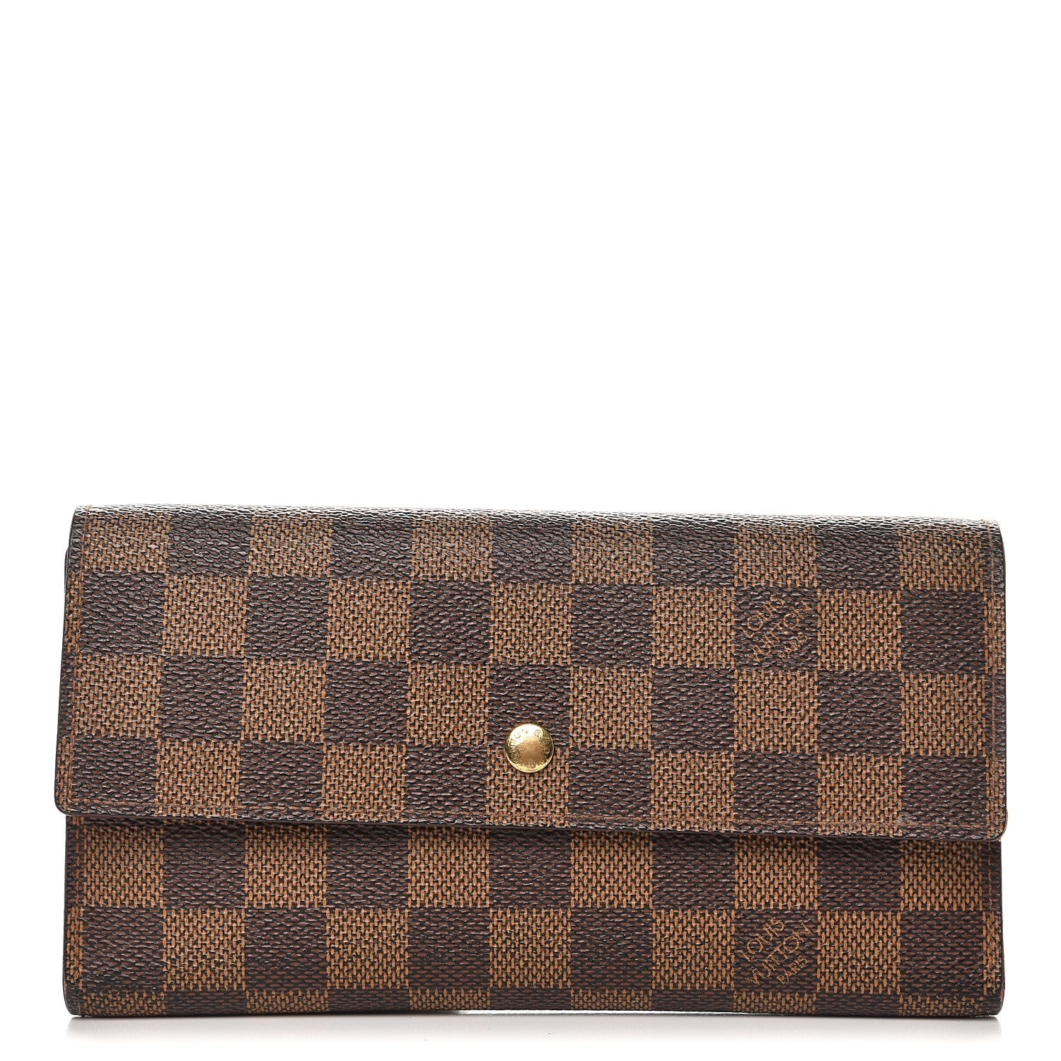 Louis Vuitton Damier Ebene Porte Tresor International Wallet 1 of 13