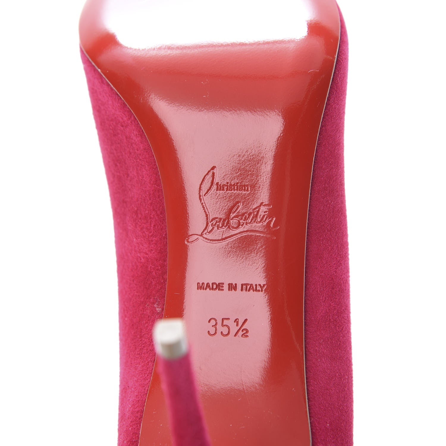 Christian Louboutin Veau Velours So Kate 85 Pumps 35.5 Bomba 7 of 11