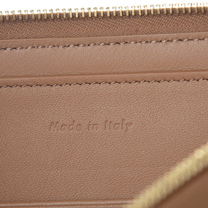 Celine Lambskin Zip Pouch Tan 6 of 8