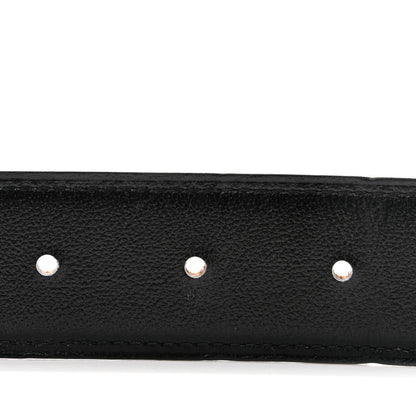 Hermes Box Togo 32mm Panache Belt 85 34 Black Gold 3 of 5