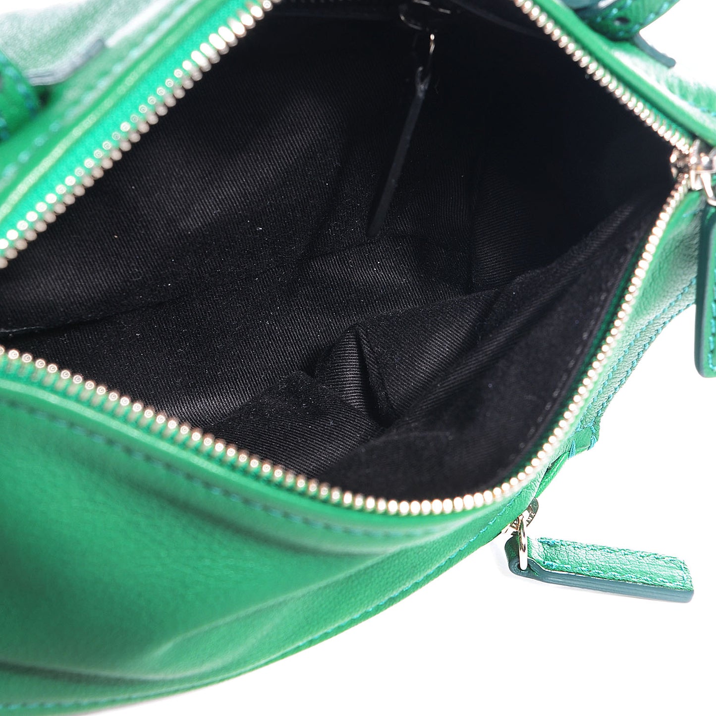 Sugar Goatskin Mini Pandora Emerald