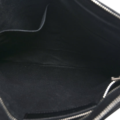 Balenciaga Calfskin Marble Print Document Case Black White 5 of 7
