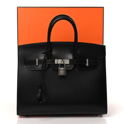 Hermes Box Birkin Sellier 25 Black 9 of 9