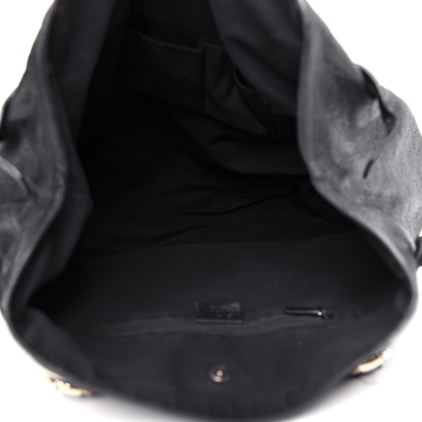 Guccissima Large Full Moon Tote Black